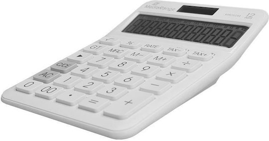 MediaRange Calculator 12 Digits in White Color 1pcs