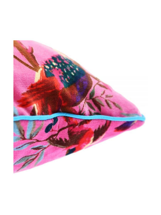 Synchronia Sofa Cushion Velvet Fuchsia 60x60cm