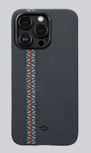 Pitaka Fusion Weaving Back Cover 0.95mm Rhapsody (iPhone 14 Pro)