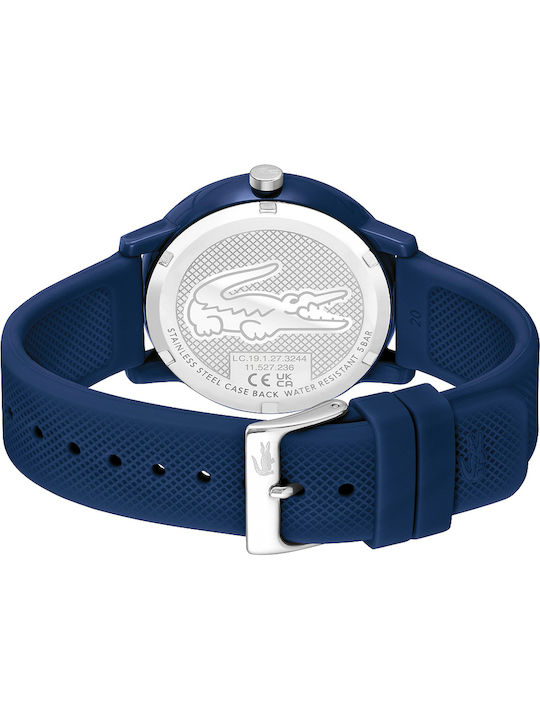 Lacoste Часовник На Батерия с Каучукова Каишка Lacoste Часовник На Батерия с Каучукова Каишка