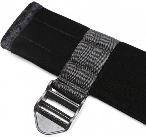 Naughty Toys Neck & Limb Restraint Set Neck to Ankles Cuffs Restraints Kit in Black Color