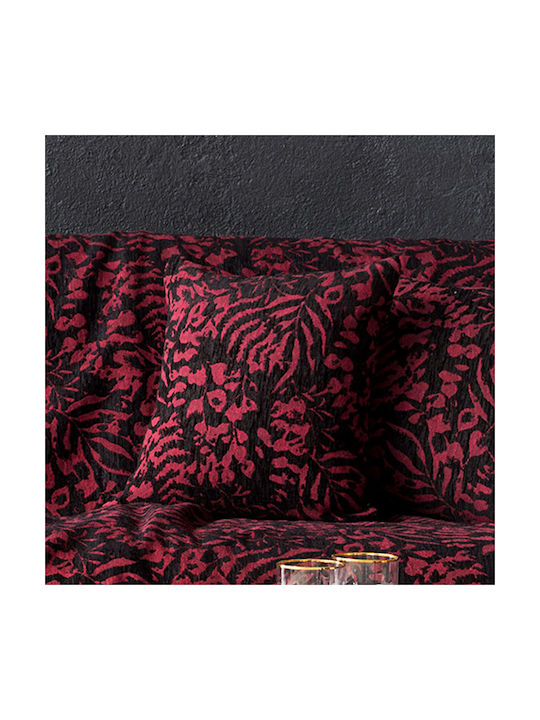 Nima Μαξιλάρι Καναπέ Dusk Ruby Red 45x45εκ.