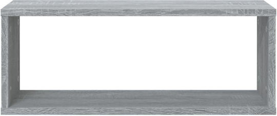 Ράφια Γκρι (4τμχ) 60x15x23εκ.