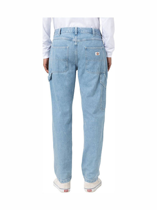 Dickies Garyville Carpenter Men's Jeans Pants Regular Fit Straight Vntg Blue