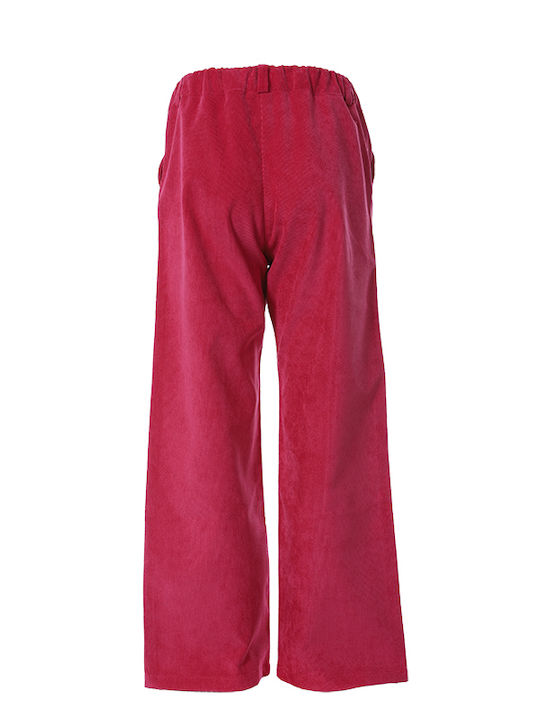 Matoufrance Pantaloni copii din material textil Roz