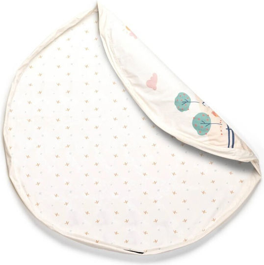 Play&go Kinder Spielmatte aus Stoff Beige 140cm 1Stück