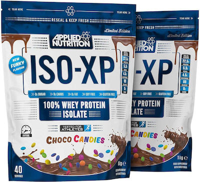 Applied Nutrition Iso Xp Whey Protein Gluten Free with Flavor Chocolate Candies 1kg