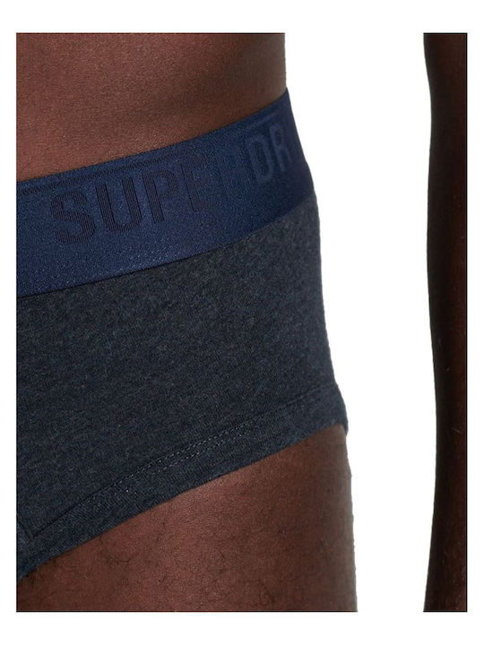 Ανδρικά Σλιπ Navy Blue / Blue 3Pack