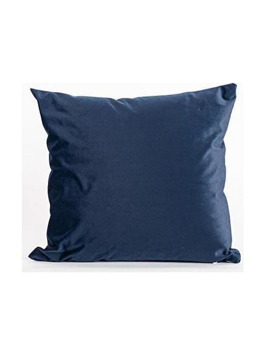 Eurolamp Sofa Cushion Made of Blue Velvet 45x45cm