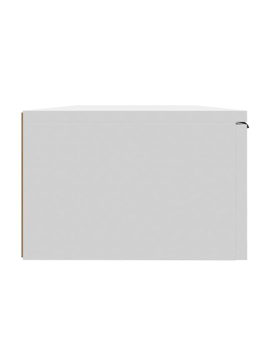 White TV Stand L68xD30xH20cm