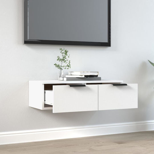 Stand TV Alb L68xA30xÎ20cm