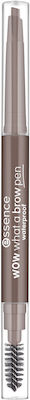 Essence Wow What A Brow Waterproof Eyebrow Pen 01 Light Brown