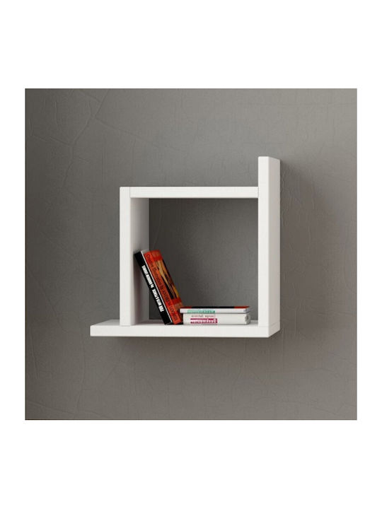 Shelf Wall White 30x20x30cm