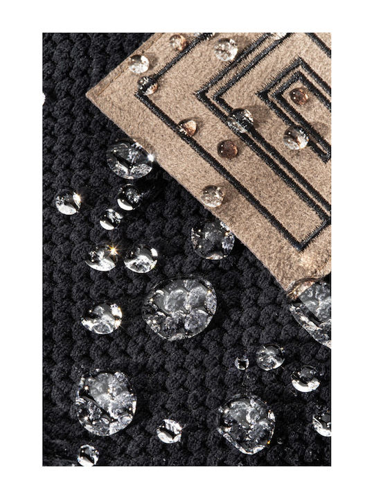 Guy Laroche Rubicon Фотьойл Throw 2 Страни 150x170см Черен