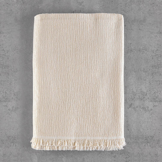 Rythmos Essie Ριχτάρι Διθέσιου Καναπέ Δύο 'Οψεων Chenille 180x240εκ. Εκρού