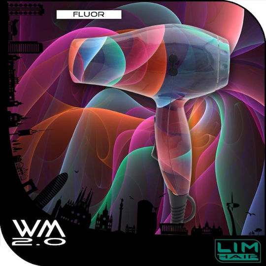 Lim Hair WM 2.0 Πιστολάκι Μαλλιών Ταξιδίου με Φυσούνα 1000W