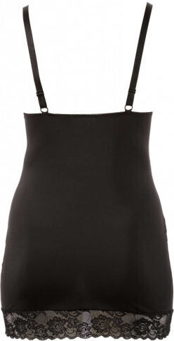 Cottelli Collection Lingerie Dress Plus Size Black