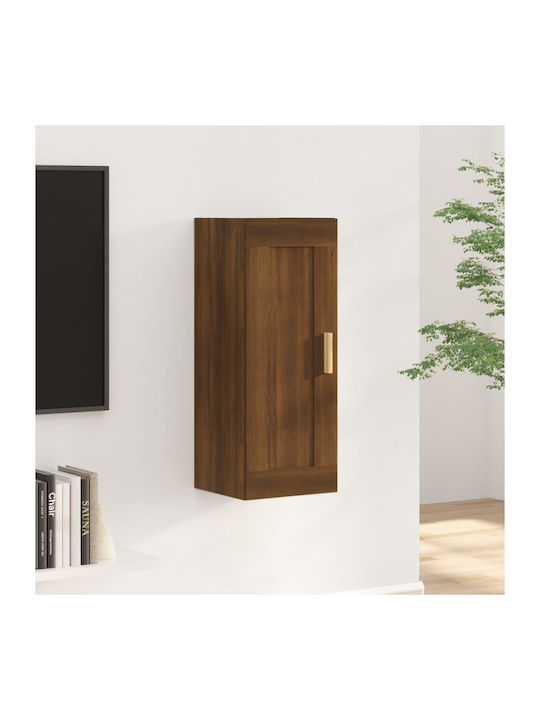 Cabinet Wall Brown Oak 35x34x90cm