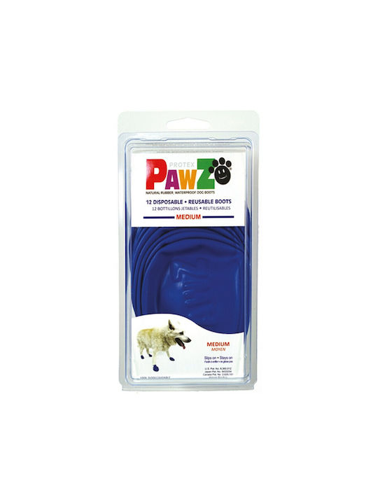 Pawz Pawz Κάλτσες Σκύλου Medium σε Μπλε Χρώμα 12τμχ Pawz Pawz Κάλτσες Σκύλου Medium σε Μπλε Χρώμα 12τμχ