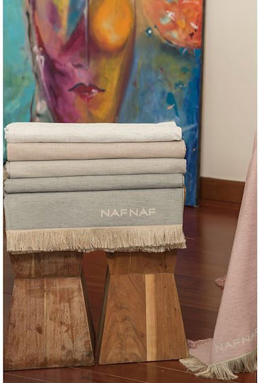 Naf Naf 358-26 Ριχτάρι Πολυθρόνας Chenille 180x180εκ. Mint