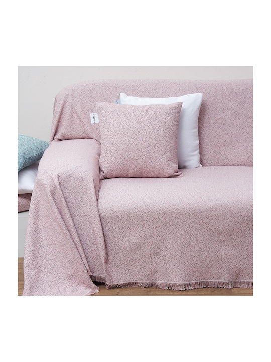 Anna Riska Three-Seater Sofa Throw 1554 180x280cm Blush Pink 415671