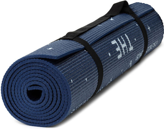 Legami Milano Stars Στρώμα Γυμναστικής Yoga Μπλε (183x61x0.6cm)