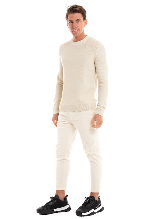 Jack & Jones Herren Langarm-Pullover Moonbeam