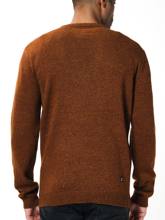 Emerson Herren Langarm-Pullover Braun