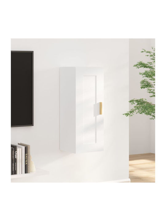 Kabinett Wand White 35x34x90cm