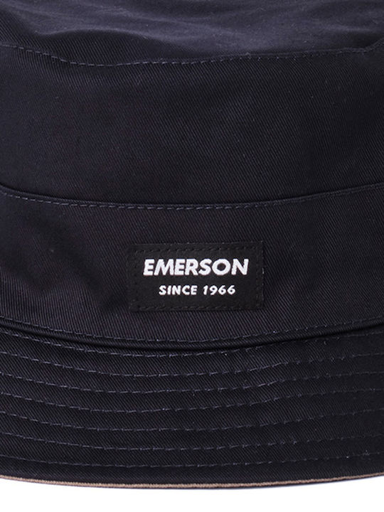 Emerson Υφασμάτινo Ανδρικό Καπέλο Στυλ Bucket Navy / Olive