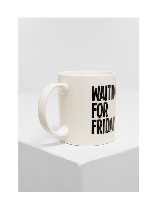 Mister Tee Waiting Friday Mug White