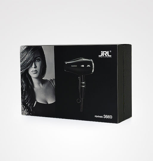 jRL FE 3660 White Vintage Професионален Сешоар 1900W
