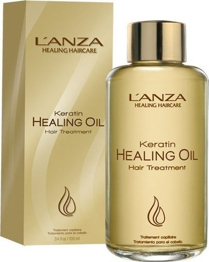 L' Anza Кератиново Лечебно Масло за Коса за Изглаждане с Кератин 100ml
