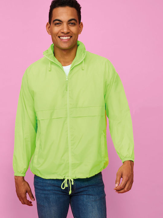 Surf Jacke Wasserdicht und Winddicht Grün