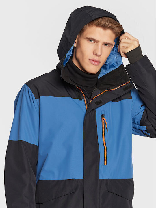 Quiksilver Mission Block EQYTJ03379-KVJ0 Ανδρικό Μπουφάν για Σκι & Snowboard True Black