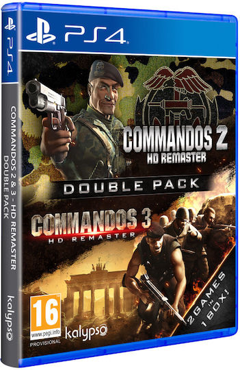 Commandos 2 & 3 HD Remaster Double Pack PS4 Game