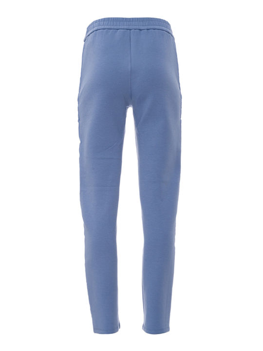 Emporio Armani Pantaloni de trening pentru femei Albastru deschis