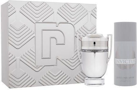 Rabanne Invictus Men Gift Set Ανδρικό Σετ με Eau de Toilette 2τμχ
