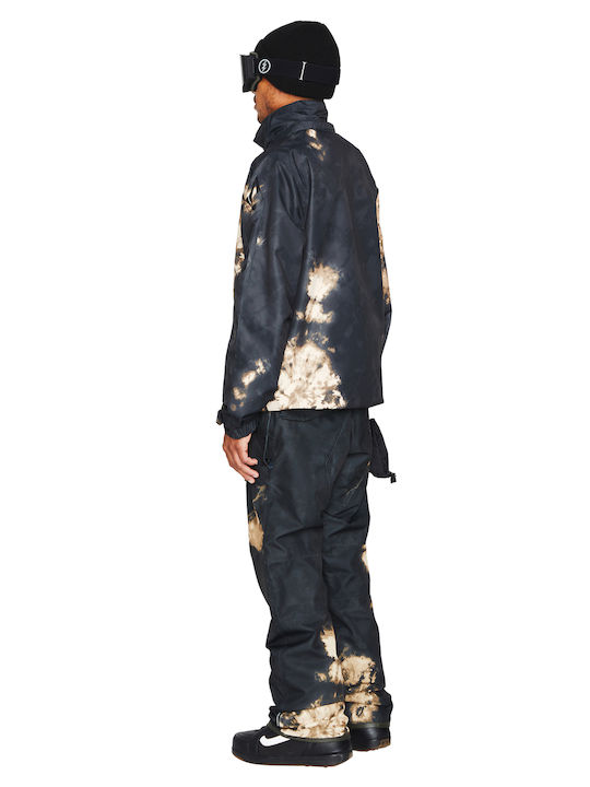 Volcom Iconic Stone Men's Ski & Snowboard Jacket Bleach Black G0652312-BEB