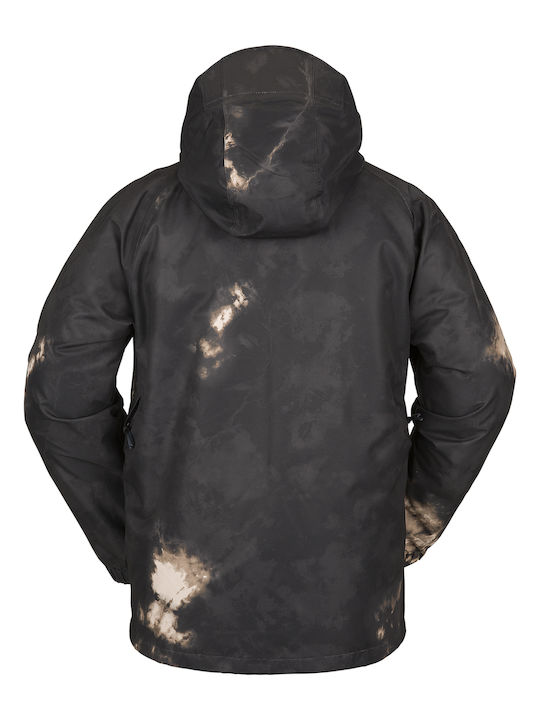 Volcom Iconic Stone Men's Ski & Snowboard Jacket Bleach Black G0652312-BEB