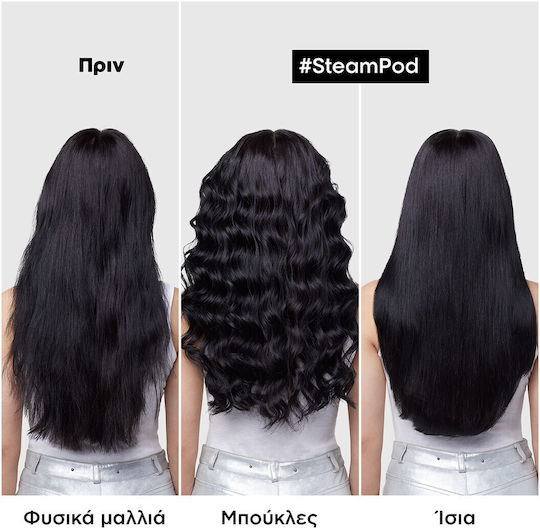 L'Oréal Professionnel SteamPod 4 Hair Straightener with Steam and Ceramic Plates