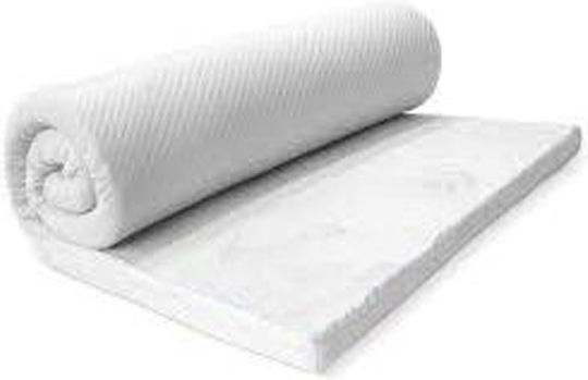 Eco Sleep Анатомичен надматрак Waterfoam Двойка Пяна и Сваляем Калъф 140x200x5бр