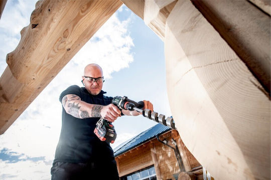 Metabo 685223000 Set Angle Wheel & Circular Saw & Impact Drill Driver & Impact Screwdriver & Hammer & Jigsaw 18V with 6 Batteries 5.5Ah and Case