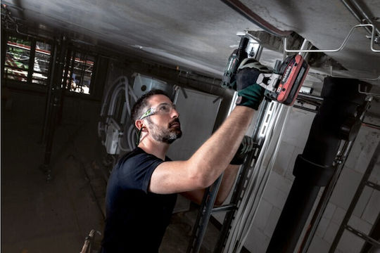 Metabo Combo Set Angle Wheel & Drill Driver & Impact Driver & Hammer & Jigsaw 18V with 3 Batteries 5.2Ah and Case