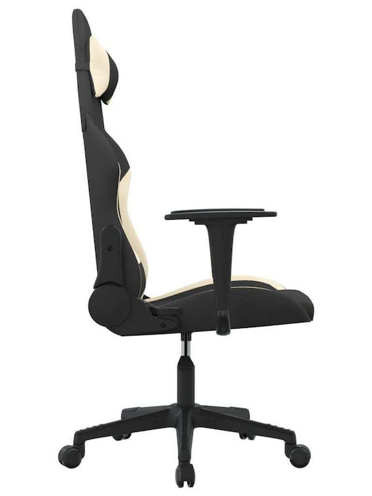 vidaXL 345491 Gaming Stuhl Black / Crem