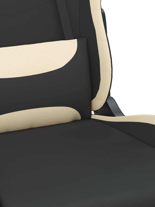 vidaXL 345491 Gaming Stuhl Black / Crem