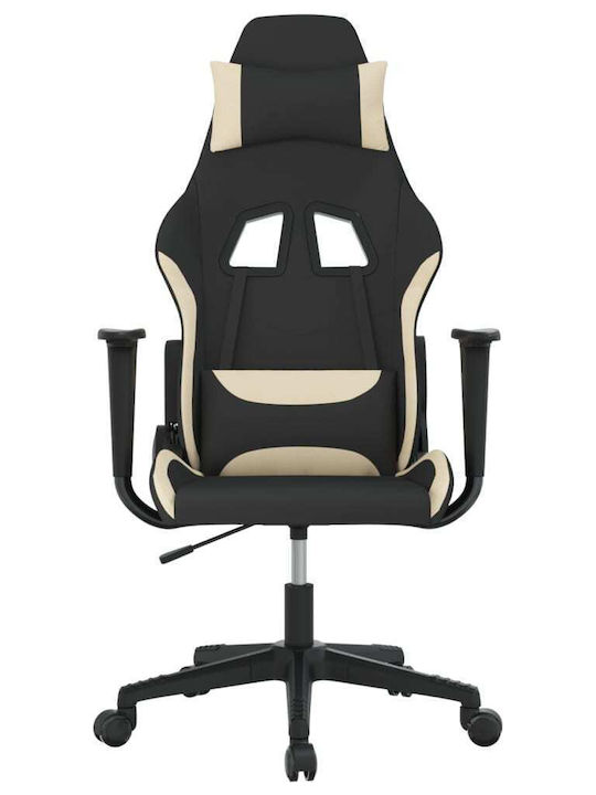 vidaXL 345491 Gaming Stuhl Black / Crem