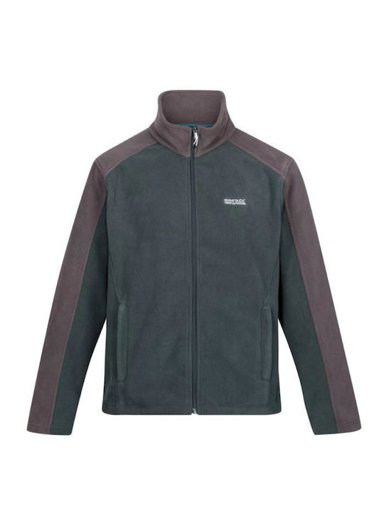 Hedman II Men's Fleece Cardigan Dark Grey