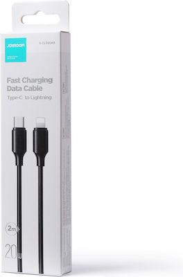 Joyroom S-CL020A9 USB-C to Lightning Cable 20W Black 2m