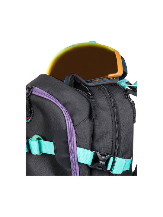 Quiksilver Oxydized Ορειβατικό Σακίδιο 16lt Μαύρο Daypack